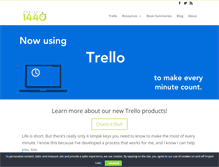 Tablet Screenshot of project1440.com